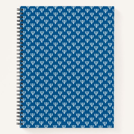 Psycholoog notebook in Blauwgroen Notitieboek (Voorkant)