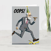 Psycholoog of adviseur Freudiaanse Slip Verjaardag Kaart (Voorkant)