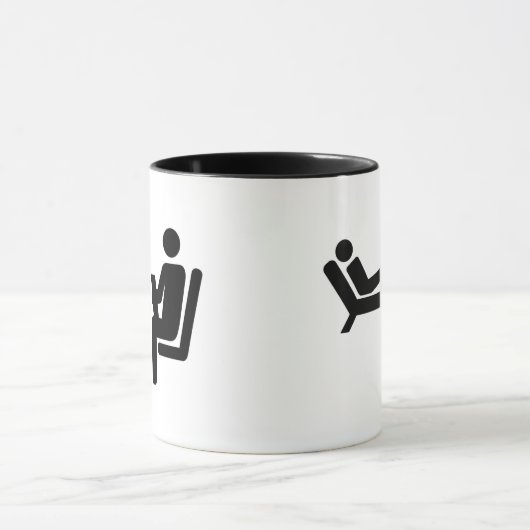 Psycholoog patiënt mok (Midden)