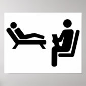 Psycholoog patiënt poster (Voorkant)