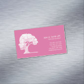 Psycholoog Personal Counselor, Therapist Magnetisch Visitekaartje (Voorbeeld)
