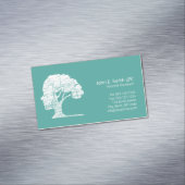 Psycholoog Personal Counselor, Therapist Magnetisch Visitekaartje (Voorbeeld)
