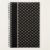 Psycholoog Planner in zwart (Voorkant)