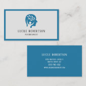 Psycholoog psychiater adviseur visitekaartje (Voorkant / Achterkant)