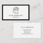 Psycholoog Psychiater Counselor Visitekaartje (Voorkant / Achterkant)