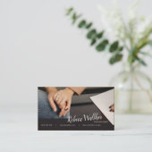 Psycholoog, psychiater, dokter, privékliniek visitekaartje (Staand voorkant)