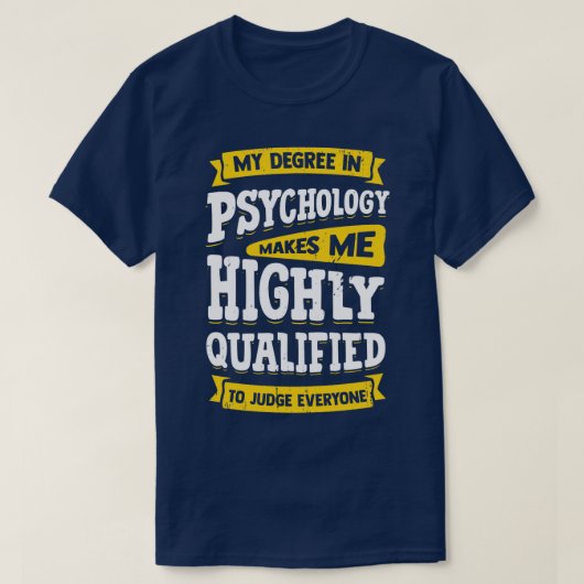 Psycholoog Psycholoog Gift T-shirt (Design voorkant)