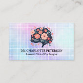 Psycholoog psychotherapie adviseur visitekaartje (Voorkant)