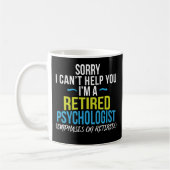 Psycholoog Retirement Gift Funny Coffee Mok Gift (Links)