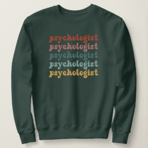 Psycholoog Retro Psychologie Student Afstuderen Trui