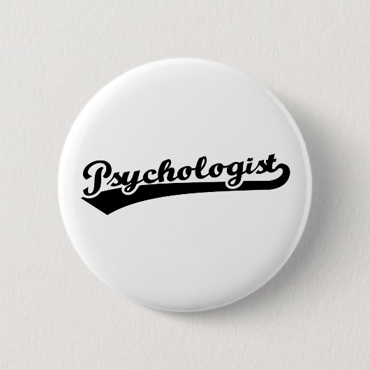 psycholoog ronde button 5,7 cm (Voorkant)