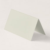 Psycholoog Symbool Gevouwen Zaken Visitekaartje (Achterkant)