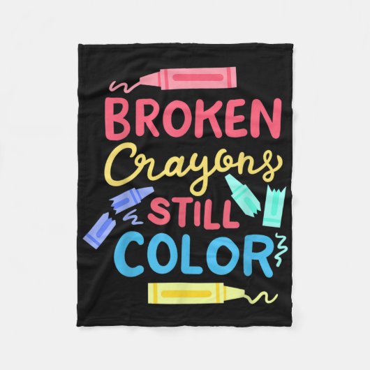 Psycholoog tegen geestesziekte fleece deken (Voorkant)