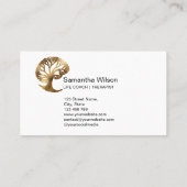 Psycholoog Therapeut Life Coach Psychiater Visitekaartje (Achterkant)