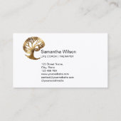 Psycholoog Therapeut Life Coach Psychiater Visitekaartje (Achterkant)