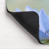 Psycholoog Therapeut Zen, Blauwe Lotus Bloem Muismat (Hoek)