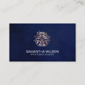 Psycholoog Therapie Counselor Psychiatrist Brain Visitekaartje (Voorkant)