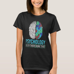 Psycholoog Therapie Science Brain Psych Psycholog T-shirt