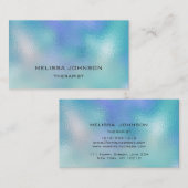 Psycholoog Therapist Couch Ombre Blue Ocean Sky Visitekaartje (Voorkant / Achterkant)