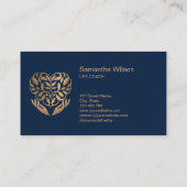 Psycholoog Therapist Counselor Psychiatrist Bus Visitekaartje (Achterkant)