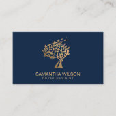 Psycholoog Therapist Counselor Psychiatrist Bus Visitekaartje (Voorkant)