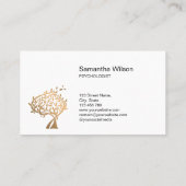 Psycholoog Therapist Counselor Psychiatrist Visitekaartje (Achterkant)