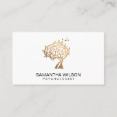 Psycholoog Therapist Counselor Psychiatrist Visitekaartje (Voorkant)