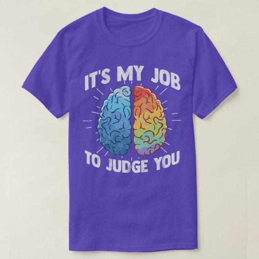 Psycholoog Therapist Professional Psyche Freud T-shirt (Design voorkant)