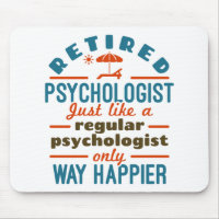 Psycholoog Therapist Retirement Geluk in ruste