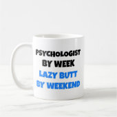 Psycholoog van Week Lazy Butt van Weekend Koffiemok (Links)