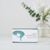 psycholoog visitekaartje (Staand voorkant)