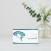 psycholoog visitekaartje (Staand voorkant)