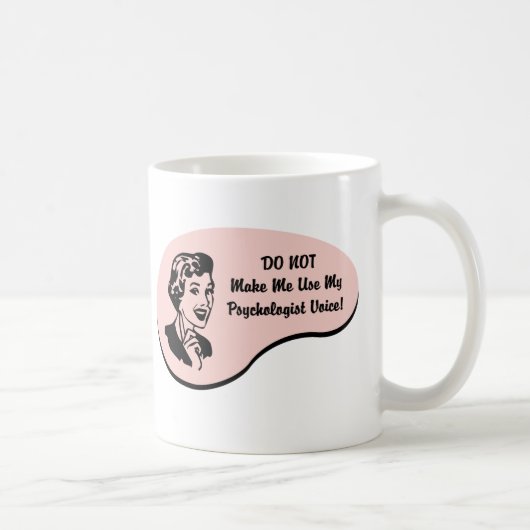 Psycholoog Voice Koffiemok (Rechts)