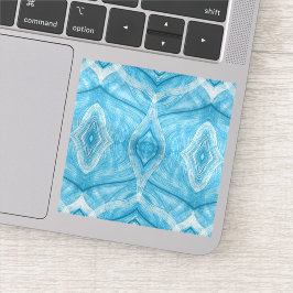 Psychomachia Blau Abstract Watercolor Kunst Sticker