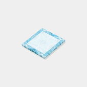 Psychomachia Blauwe Abstracte Aquarel Kunst Post-it® Notes (Schuin)