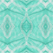 Psychomachia Groene Abstracte Aquarel Kunst Sticker (Voorkant)
