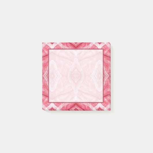 Psychomachia Licht Rood Abstract Aquarel Kunst Post-it® Notes (Voorkant)