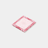 Psychomachia Licht Rood Abstract Aquarel Kunst Post-it® Notes (Schuin)