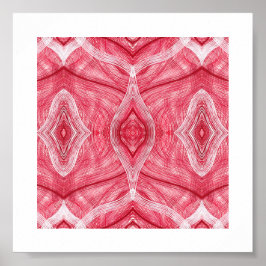 Psychomachia Licht Rood Abstract Aquarel Kunst Poster