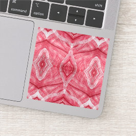Psychomachia Licht Rood Abstract Aquarel Kunst Sticker