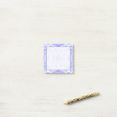 Psychomachia Paarse Abstracte Aquarel Kunst Post-it® Notes (Op bureau)