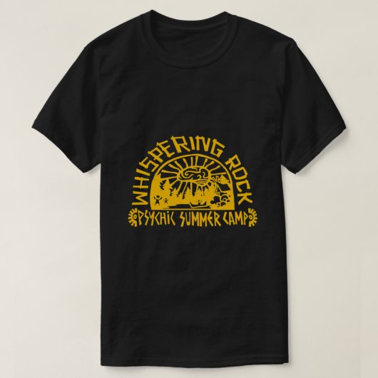 Psychonauts Whispering Rock Psychic Summer Camp Go T-shirt (Design voorkant)