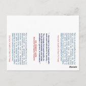 PsychoOctopus Visitekaartjes Briefkaart (Achterkant)