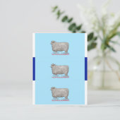 Psychopaten-Visitekaartjes stoppen Briefkaart (Staand voorkant)