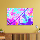 Psychopathie  canvas afdruk (Insitu (Woonkamer))
