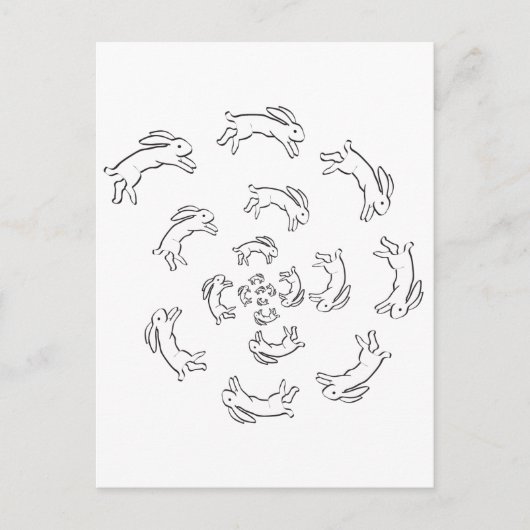 PSYCHOSE BRIEFKAART (Voorkant)
