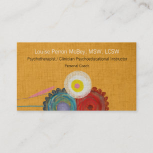 Psychotherapeut Clinicus Psychoeducticus Visitekaartje