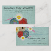 Psychotherapeut Clinicus Psychoeducticus Visitekaartje (Voorkant / Achterkant)