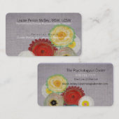 Psychotherapeut Clinicus Psychoeducus Busine Visitekaartje (Voorkant / Achterkant)