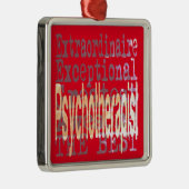 Psychotherapeut Extraordinaire Metalen Ornament (Rechts)